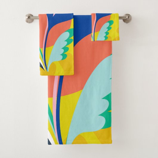 Floral Harmony Bad Handdoek (Insitu)