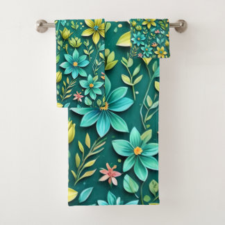 Floral Harmony Bad Handdoek