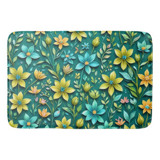 Floral Harmony Badmat
