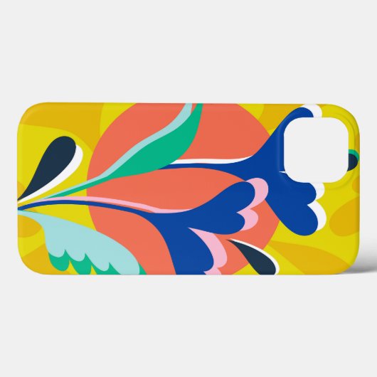 Floral Harmony Case-Mate iPhone Case (Achterkant (horizontaal))