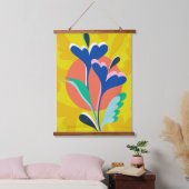 Floral Harmony Hangend Wandkleed (Slaapkamer)