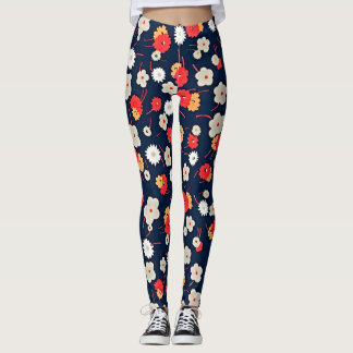 Floral Harmony Leggings door Charles Goy