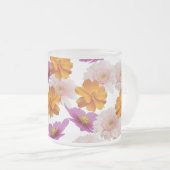 Floral Harmony Matglas Koffiemok (Voorkant rechts)