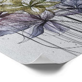 Floral Harmony Poster (Hoek)