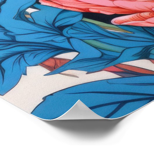 Floral Harmony Poster (Hoek)