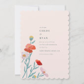 Floral Harmony Save The Date (Voorkant)