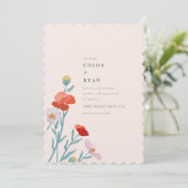 Floral Harmony Save The Date (Staand voorkant)