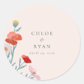 Floral Harmony Sticker (Voorkant)