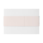 Floral Harmony Uitnodiging Belly Band Uitnodigingen Wikkel (Achterkant Voorbeeld)