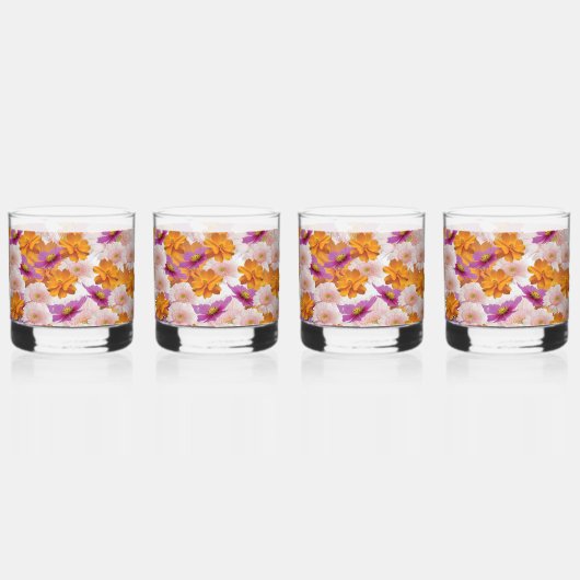 Floral Harmony Whisky Glas (Achterkant)