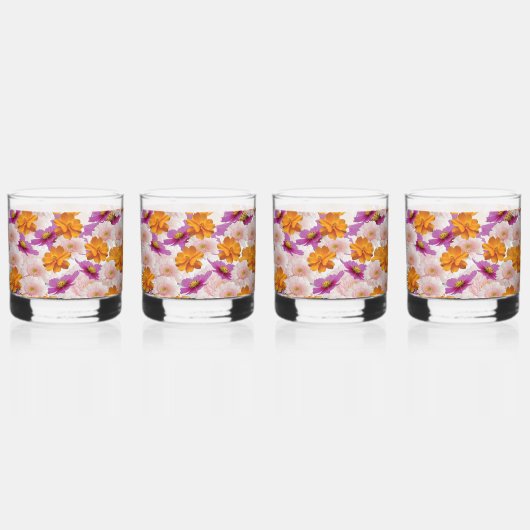 Floral Harmony Whisky Glas (Voorkant)