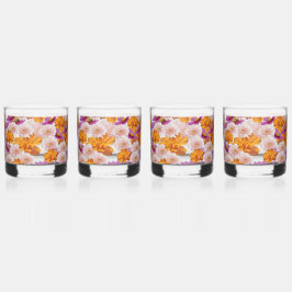 Floral Harmony Whisky Glas