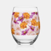 Floral Harmony Wijnglas Zonder Voet (Voorkant)
