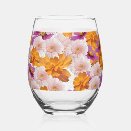 Floral Harmony Wijnglas Zonder Voet