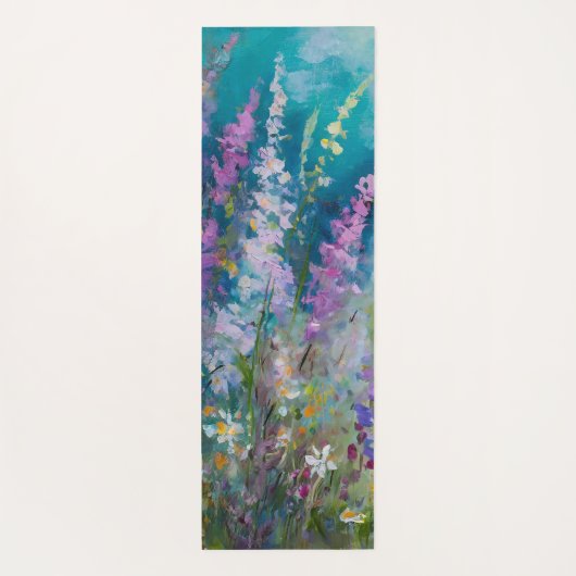 Floral Harmony Yoga Mat (Achterkant)