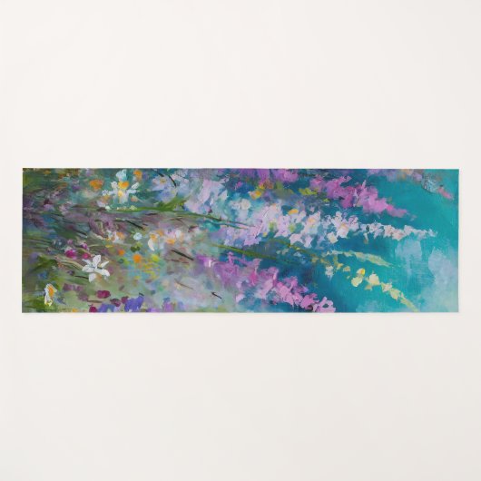 Floral Harmony Yoga Mat (Voorkant (horizontaal))