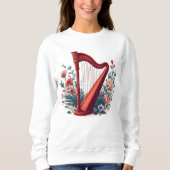 Floral Harp Sweatshirt (Voorkant)
