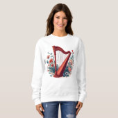 Floral Harp Sweatshirt (Voorkant volledig)