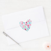 Floral Hart Sticker (Envelop)