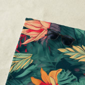 Floral Hawaiian Strandlaken (In situ)