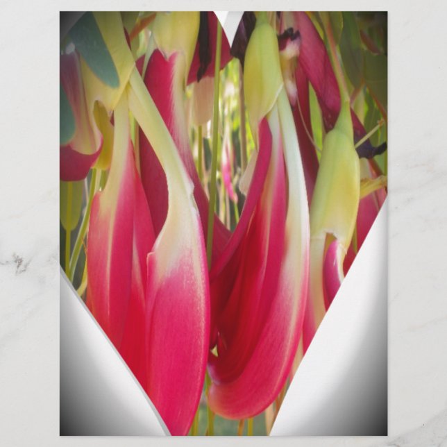 Floral Heart Art Print (Voorkant)