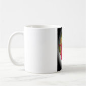 Floral Heart Art Print Koffiemok (Links)