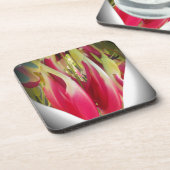 Floral Heart Art Print Onderzetter (Linkerzijde)