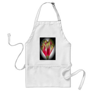 Floral Heart Art Print Standaard Schort