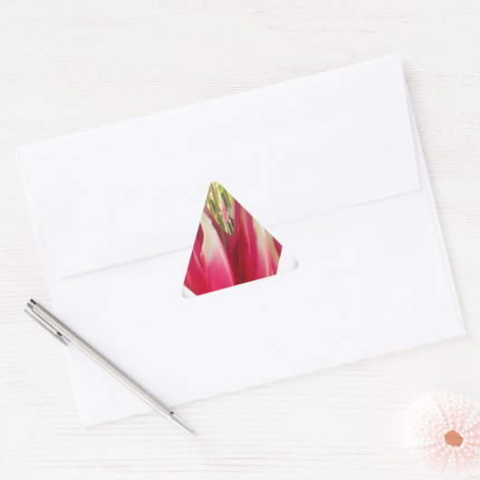 Floral Heart Art Print Sticker (Envelop)