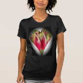 Floral Heart Art Print T-shirt (Voorkant)