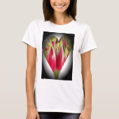 Floral Heart Art Print T-shirt (Voorkant)