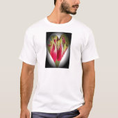 Floral Heart Art Print T-shirt (Voorkant)