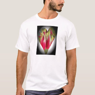Floral Heart Art Print T-shirt