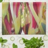 Floral Heart Art Print Theedoek (Gevouwen)