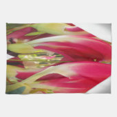 Floral Heart Art Print Theedoek (Horizontaal)