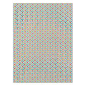 Floral Heart Folk Art Pattern Tafelkleed (Voorkant)