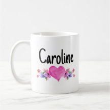 Floral Heart Galentine’s Valentijn gepersonaliseer