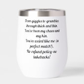 Floral Heart “Greatest Sister Ever” with Poem (Achterkant)