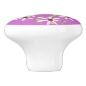 Floral Heart Keramische Knop (Zijkant)