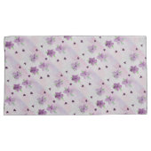 Floral Heart Kussensloop (Voorkant-Rechts)