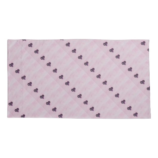 Floral Heart Kussensloop (Achterkant-Links)