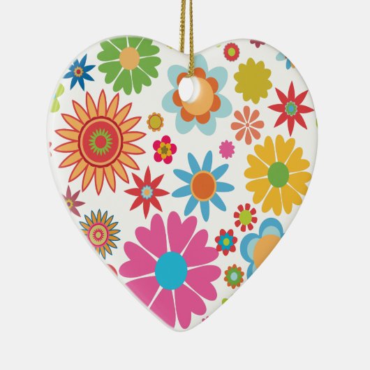 Floral Heart Ornament (Rechts)