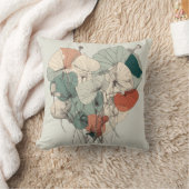 Floral Heart Pillow 3 Kussen (Deken)