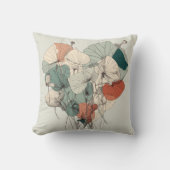 Floral Heart Pillow 3 Kussen (Voorkant)