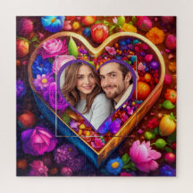 Floral Heart Valentijnsdag Foto