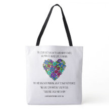 Floral Heart, vers uit Lamentaties 3:22-24