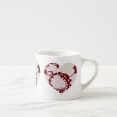 Floral Hearts Espresso Cup Espresso Kop (Rechts)