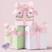 Floral Hearts Valentijnsdag Inpakpapier Vel