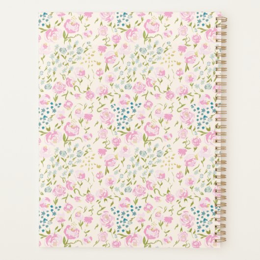 Floral Heaven Planner (Achterkant)