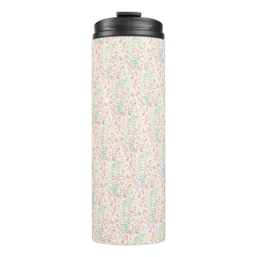 Floral Heaven Tafeldoek Thermosbeker (Voorkant)